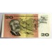 AUSTRALIA 1968 . TWENTY 20 DOLLARS BANKNOTES . PHILLIPS/RANDALL . CONSECUTIVE PAIR